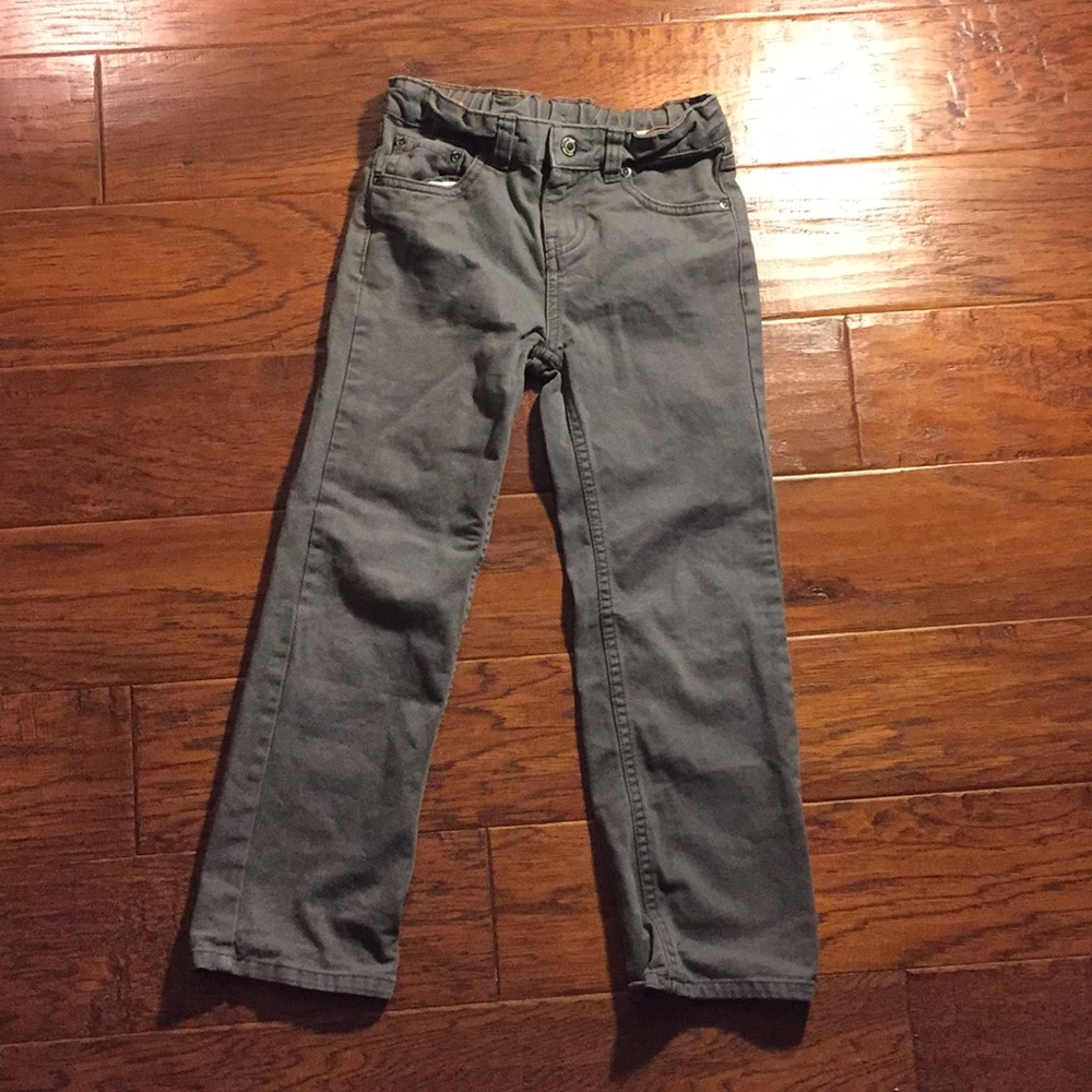 Boys Lee grey pants